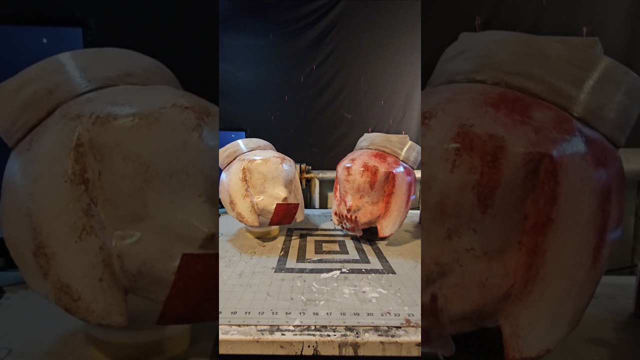 Мои маски медсестры с пузырьковой головой из Silent Hill 2