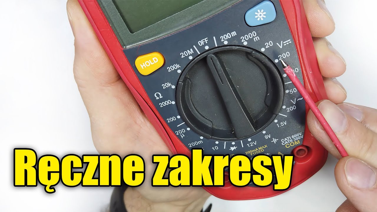 Jak ustawić, jak odczytać, jaka jednostka - multimetr, miernik