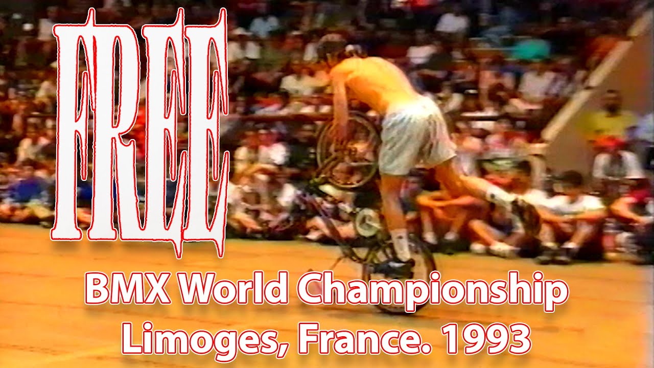 BMX Flatland World Championship. Limoges, France 1993
