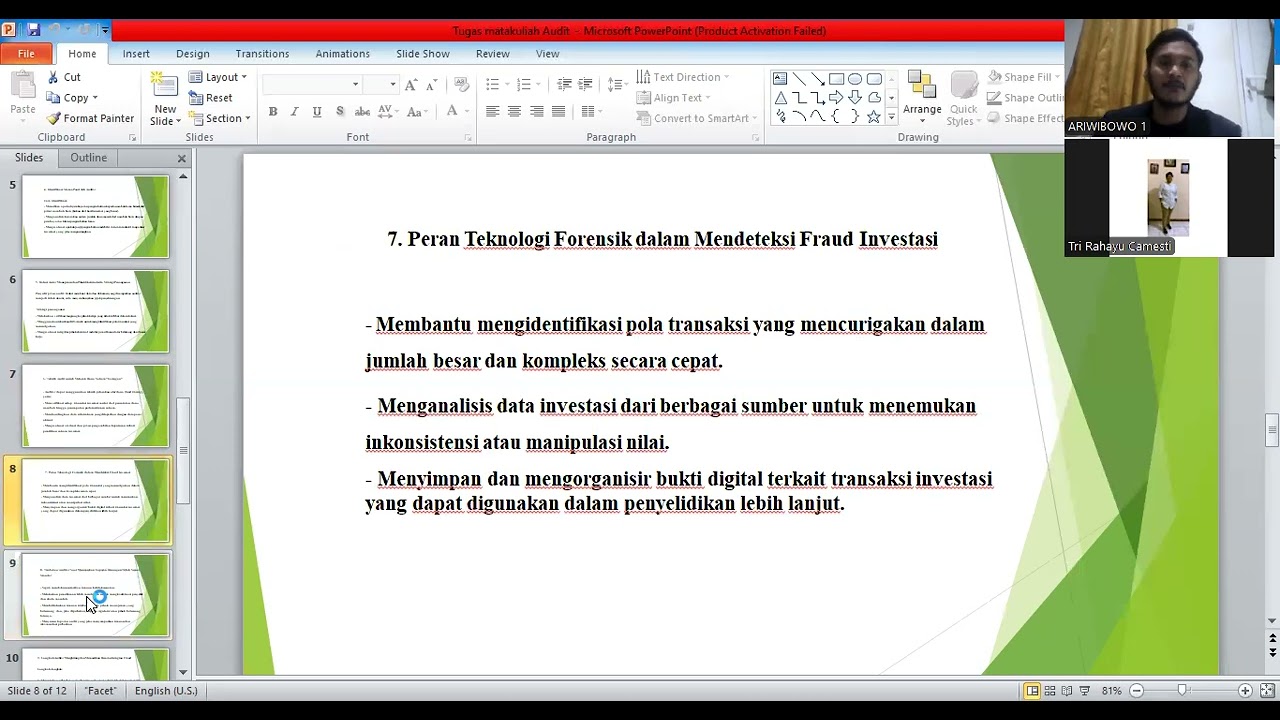 Video Matkul Audit Forensik