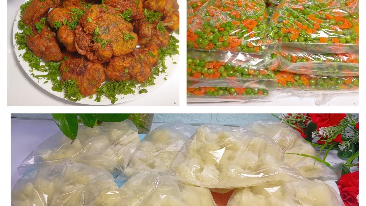 #سر_تفريز_البسلة و#القرنبيط بطريقة صح وجديده لون ثابت وطعم زي الفريش لآخر قطعه 🥦🫛🫛🌿 