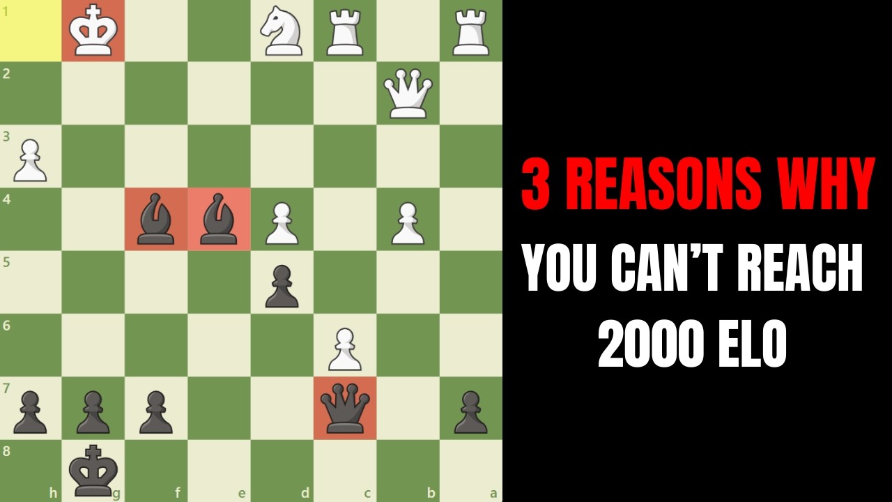 This is Why 99% of Chess Players are under 2000 ELO
