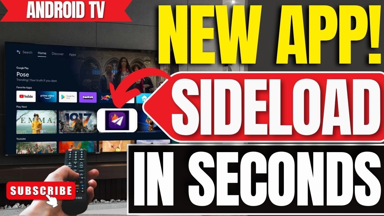 NEW SIDELOADING APP! Is This the BEST Way to Share APKs to Your Android TV?