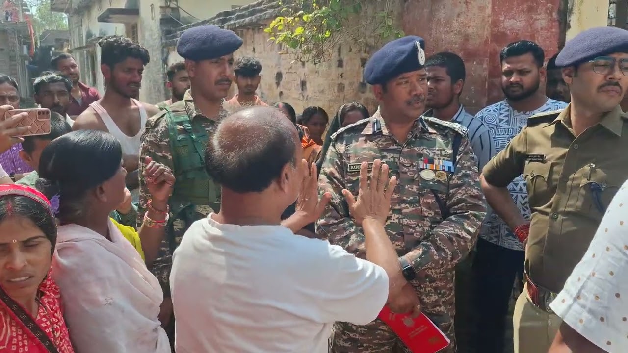 CRPF मोकामाघाट के DIG और बाढ़ अनुमंडल के वरीय अधिकारी औंटा जाँच में पहुंचे, पूरा वीडिओ.. #Mokama