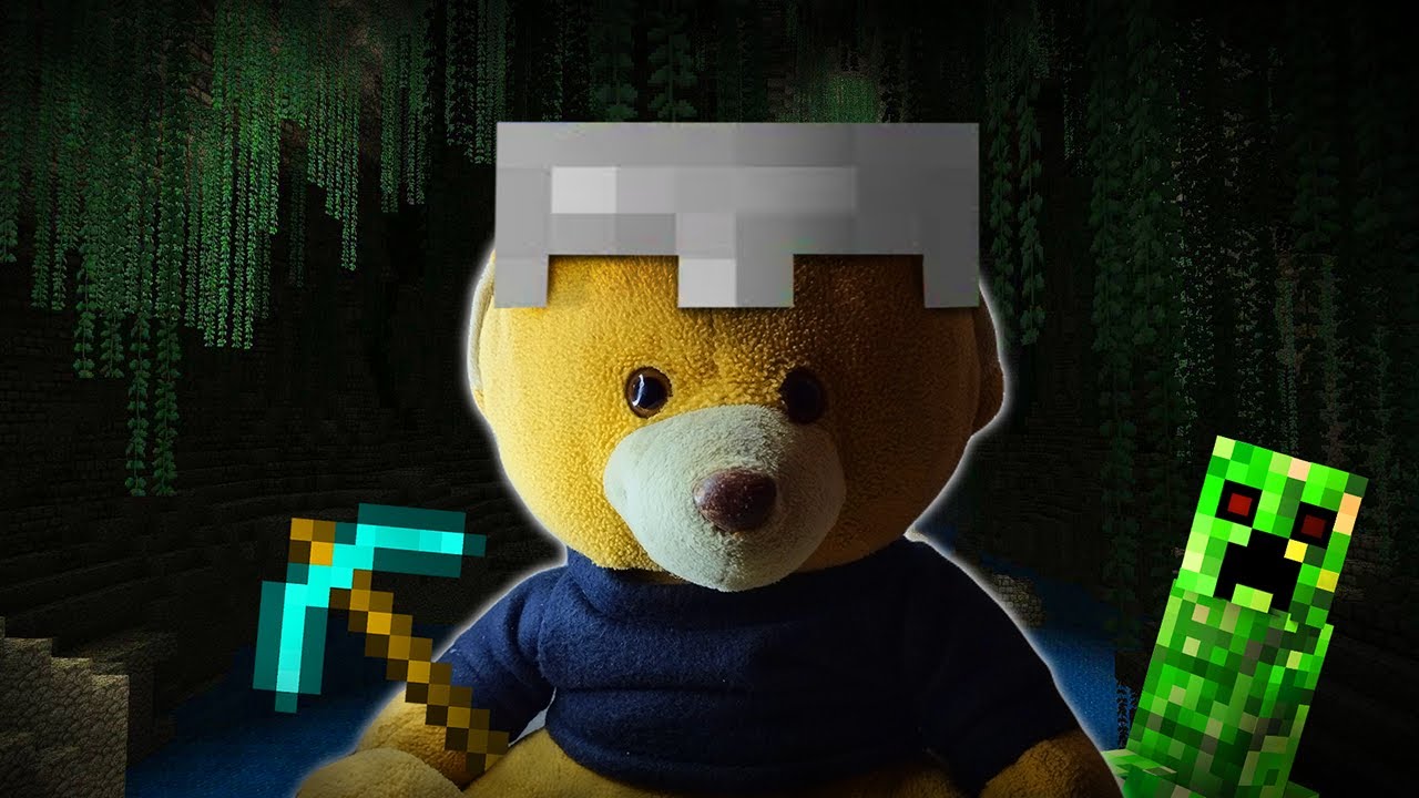 FIQUEI PRESO NA CAVERNA DO MINECRAFT!
