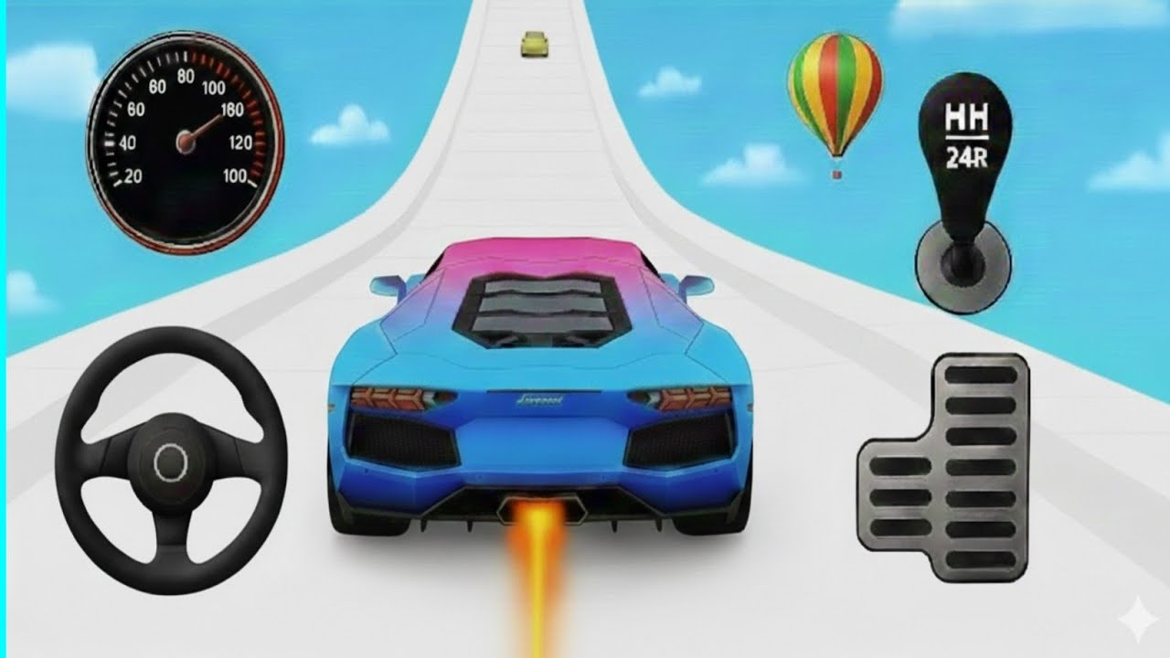 Impossible GT Car Stunt Racing - GT Car Stunt Master 3D - Android Gameplay 