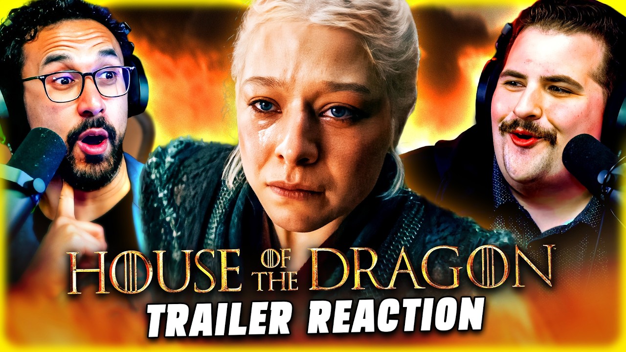 HOUSE OF THE DRAGON SEASON 3 TRAILER REACTION&nbsp;- THE DRAGONS ARE GOING TO WAR!