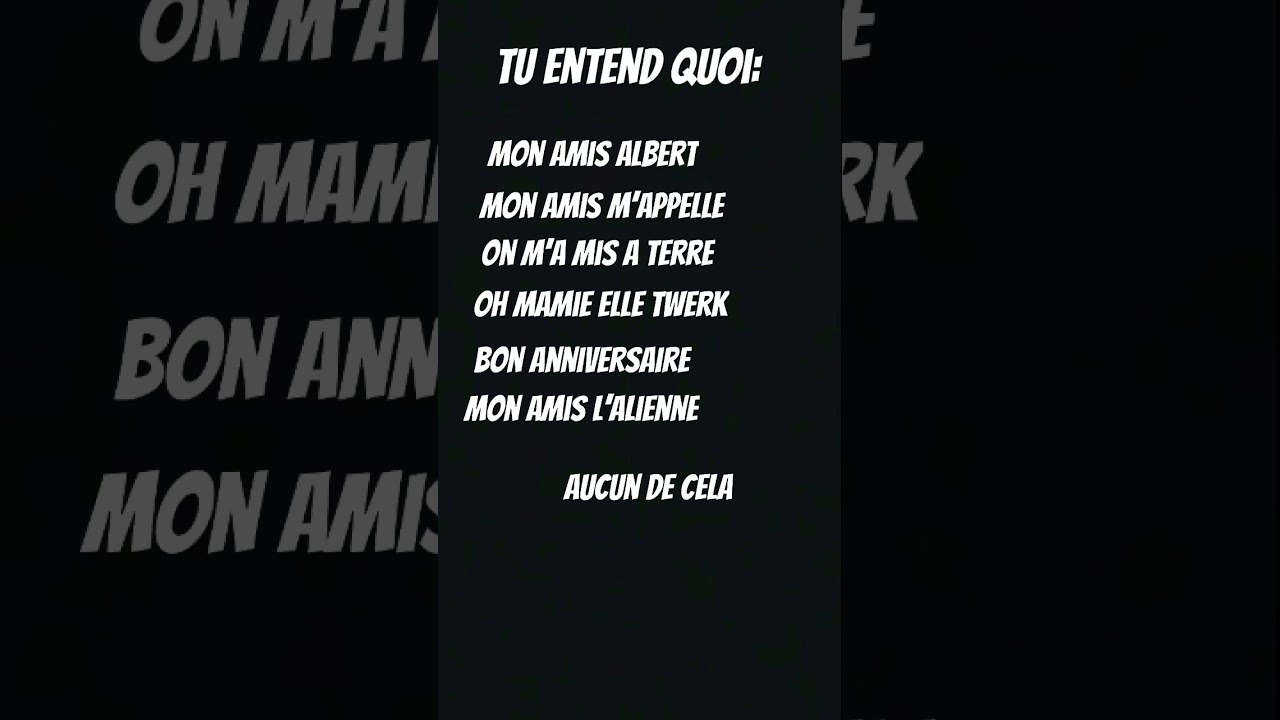 Abonne toi si tu entend oh mamie elle twerk