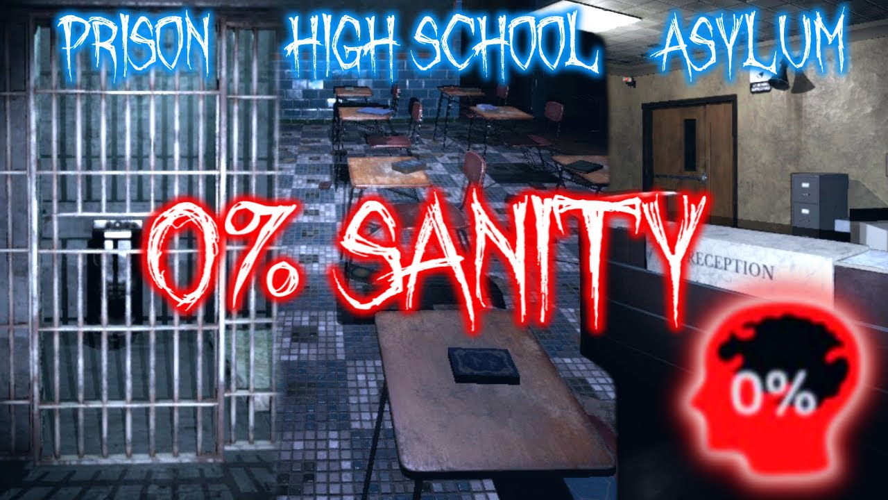 Phasmophobia 0 Sanity Challenge on All BIG Maps! [LVL 3942]