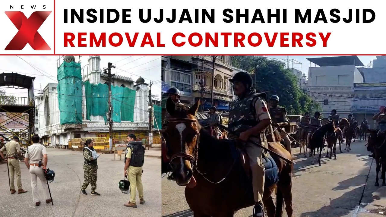 Ujjain Shahi Masjid Removal Sparks Row: What Is The Situation After Heavy Clashes? | NewsX