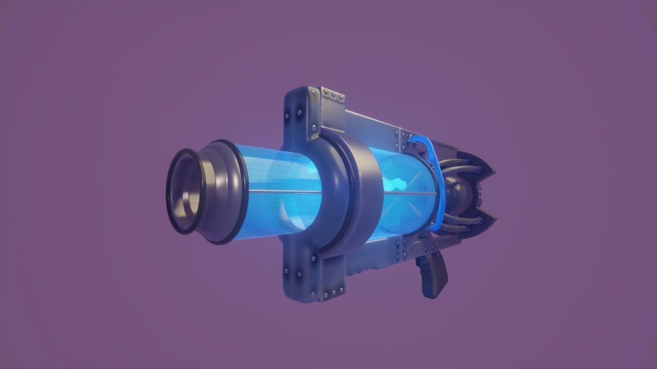Dreams : Portal Gun (texturing)