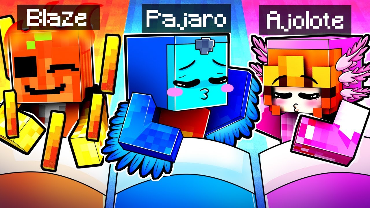 Teniendo Una PIJAMADA de ANIMALES en Minecraft!