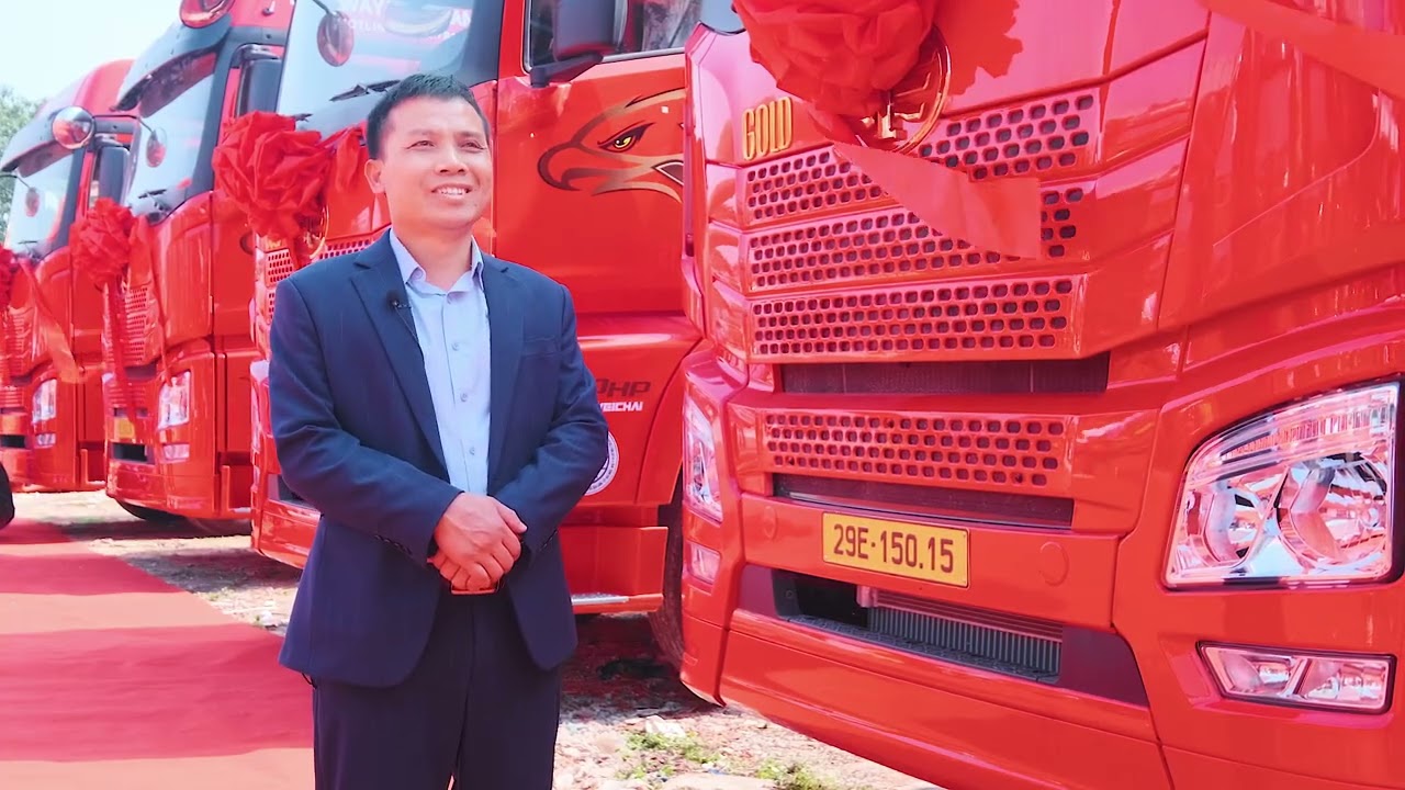 LỄ BÀN GIAO 21 XE ĐẦU KÉO FAW & MOÓC