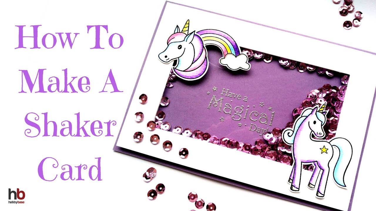 How To Make A Shaker Card Lots Of Tips!!