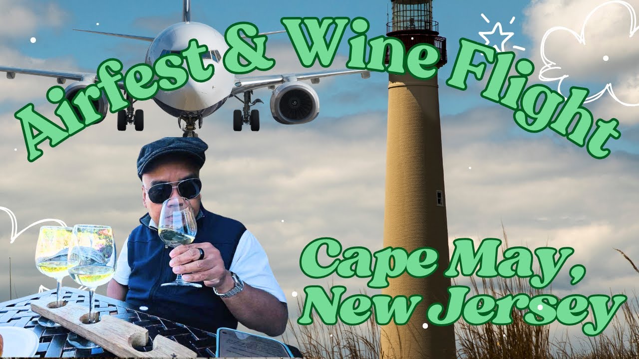 Cape May Lakwatsa | AirFest 2025 | Cape May Winery & Vineyard Wine Flight