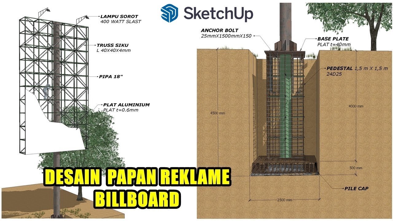 DESAIN PAPAN REKLAME BILLBOARD