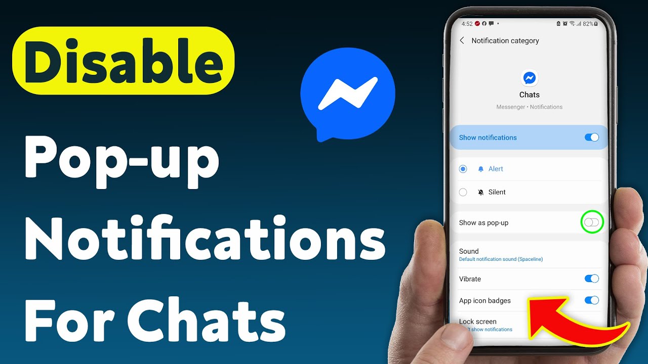 How To Disable Pop-up Notifications For Chats On Messenger (Updated)