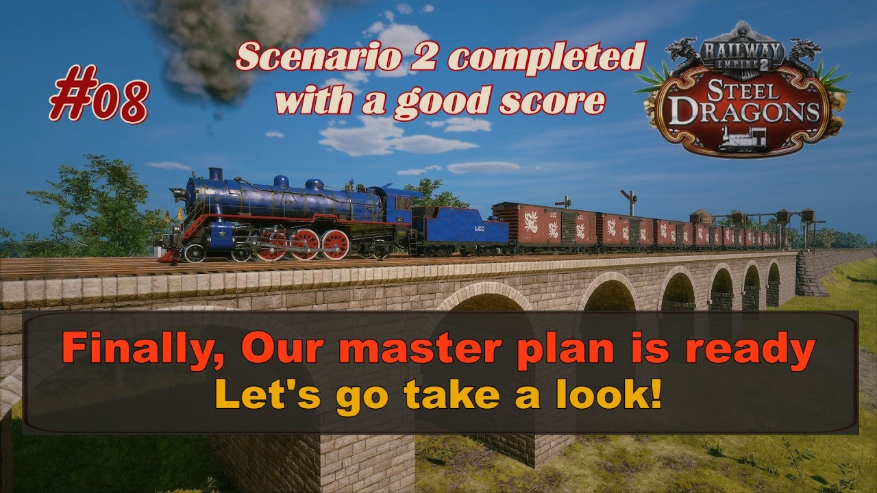 Railway Empire 2 - DLC Steel Dragons - Сценарий 2 - Генеральный план готов - Часть 8