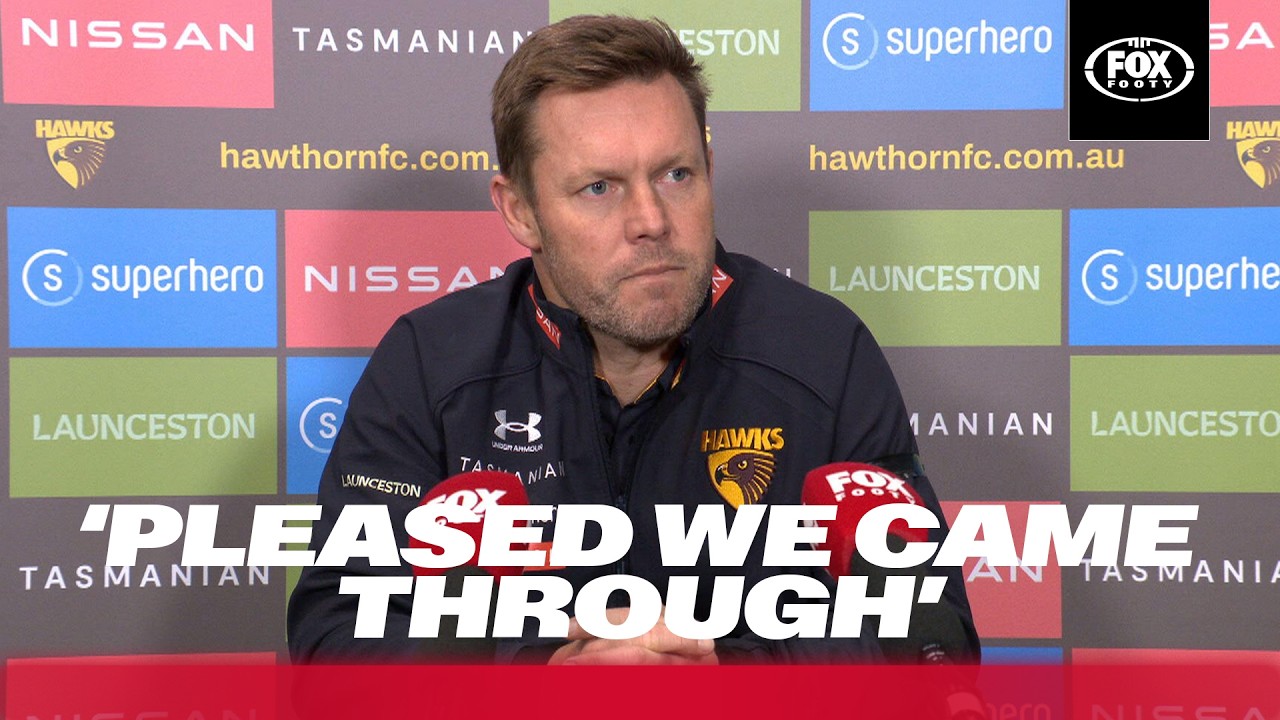 'We didn't defend well early' Mitchell sees positives despite slow start | Hawthorn Press Conference