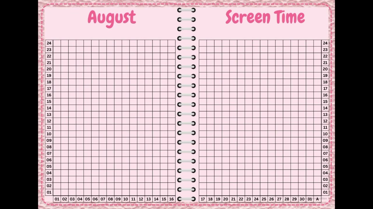 2026 Screentime Log