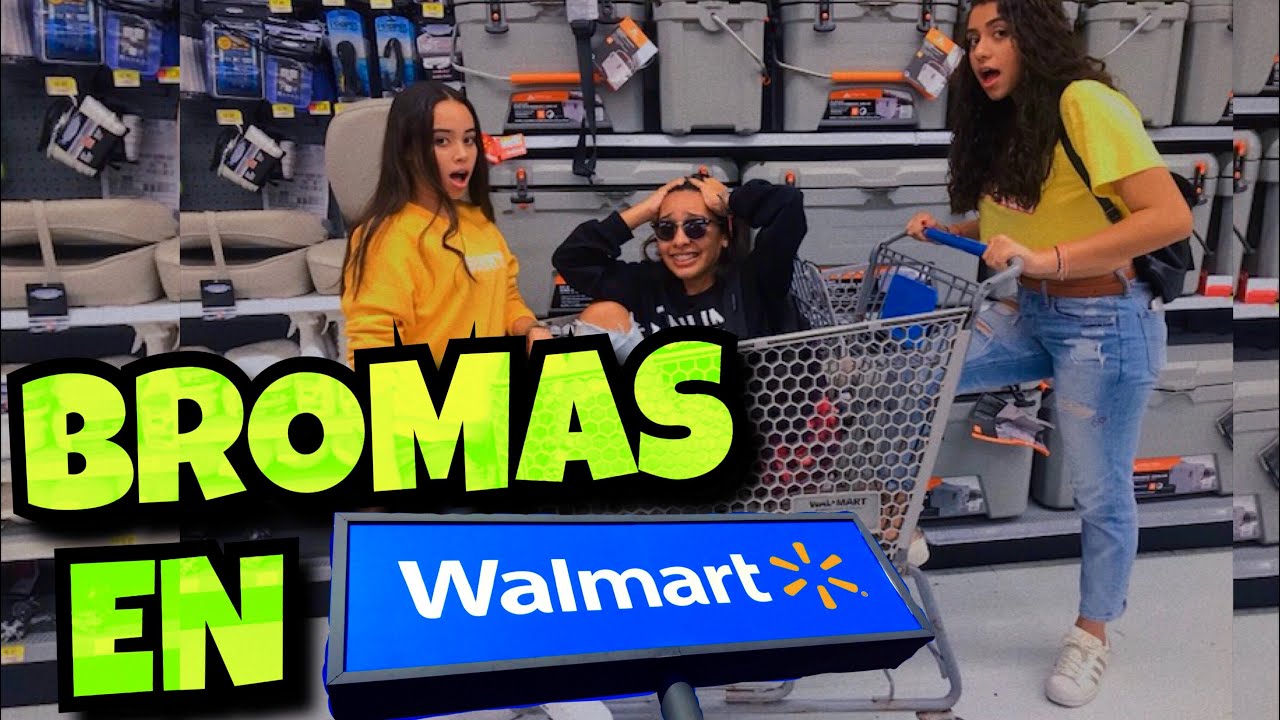 BROMAS EN WALMART 2   *nos metimos en problemas* | Alondra Michelle