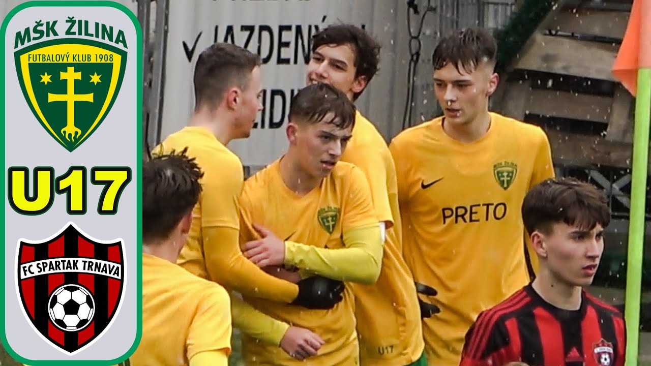 FUTBAL | SFZ 1.liga U17 | MŠK Žilina U17 vs FC Spartak Trnava U17
