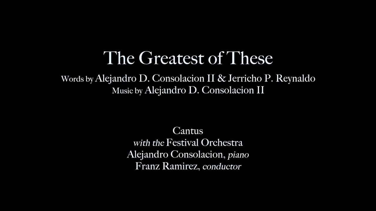 The Greatest of These