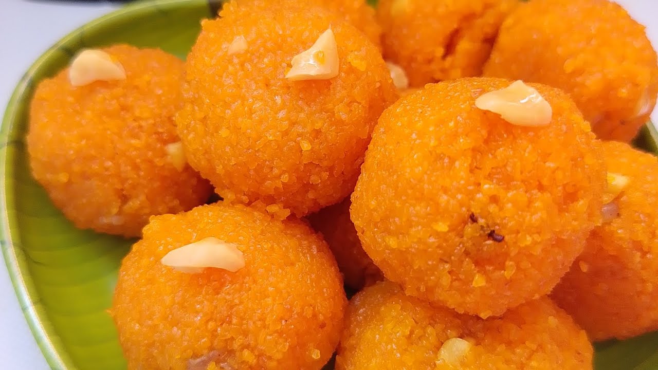 😋Motichur laddu | Ganesh chaturthi special sweet| #samhitha_upadhyaya_food_channel #trending #food