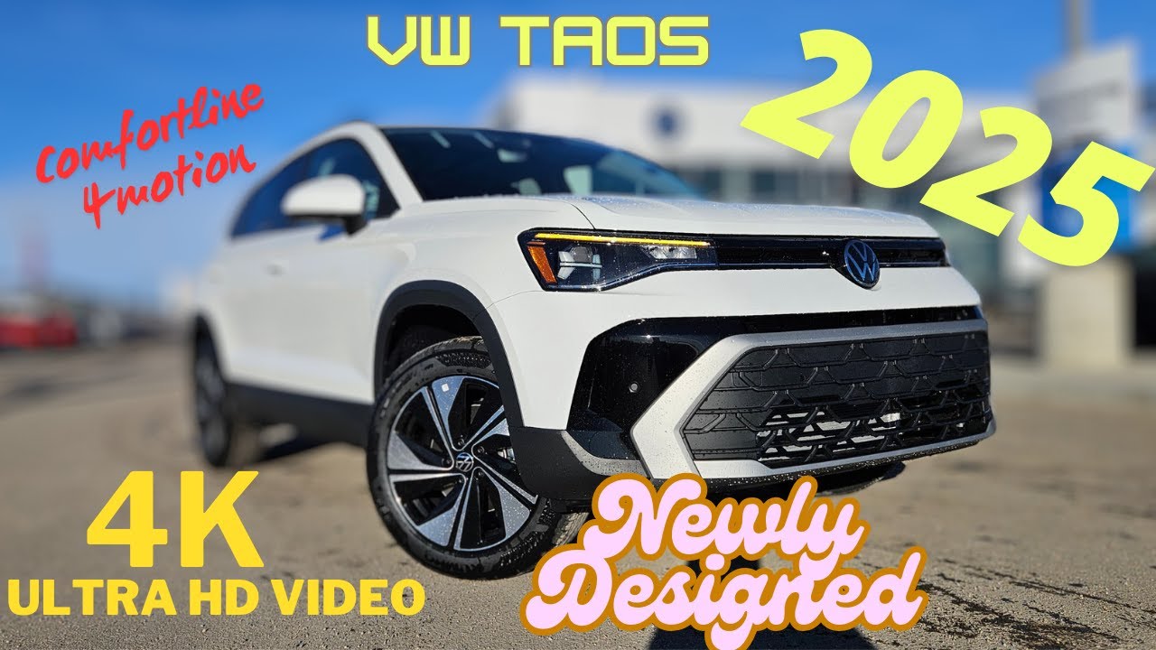 VW Taos Comfortline 4Motion 2025 года — новый дизайн и ещё большая мощность!! Видеообзор от Маника.
