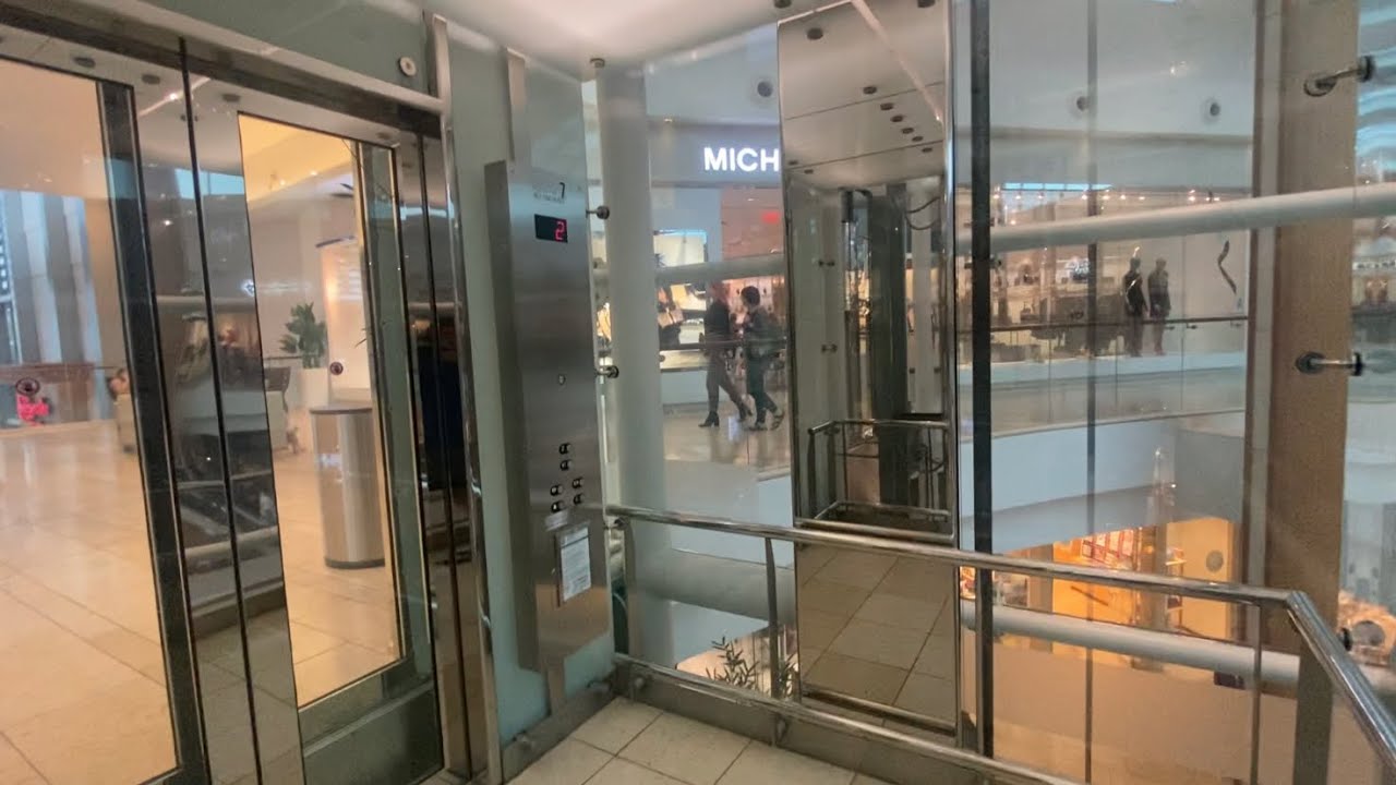 Awesome Schindler Glass Elevators at The Mall at University Town Center in Sarasota, FL
