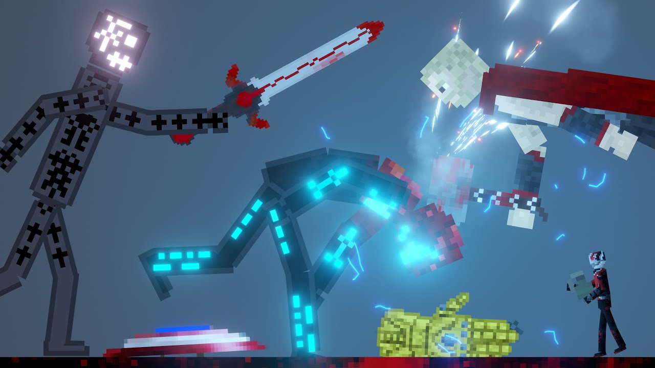 Superheroes Fight Evil in People Playground
