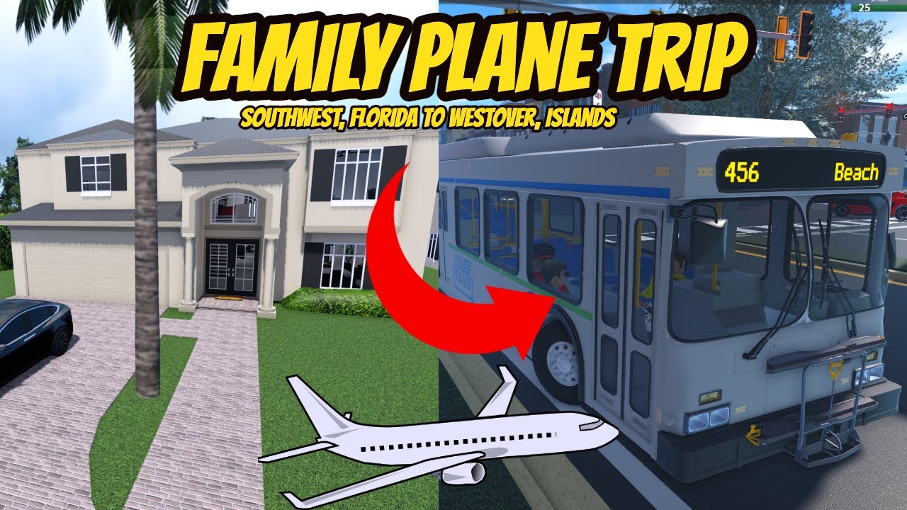 Юго-Запад, Флорида, Roblox l Семейный полет на острова Вестовер