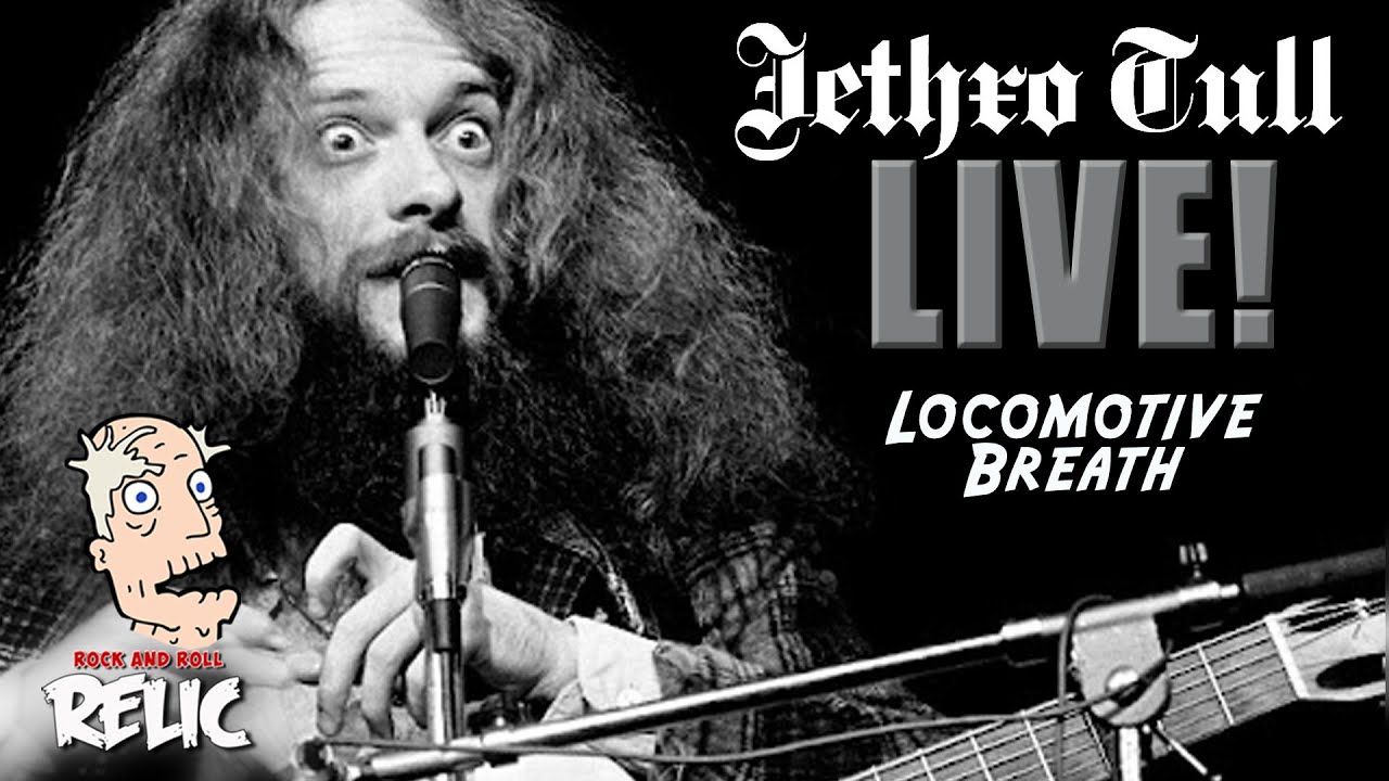 JETHRO TULL performs LOCOMOTIVE BREATH LIVE.  EARLY, RARE FOOTAGE