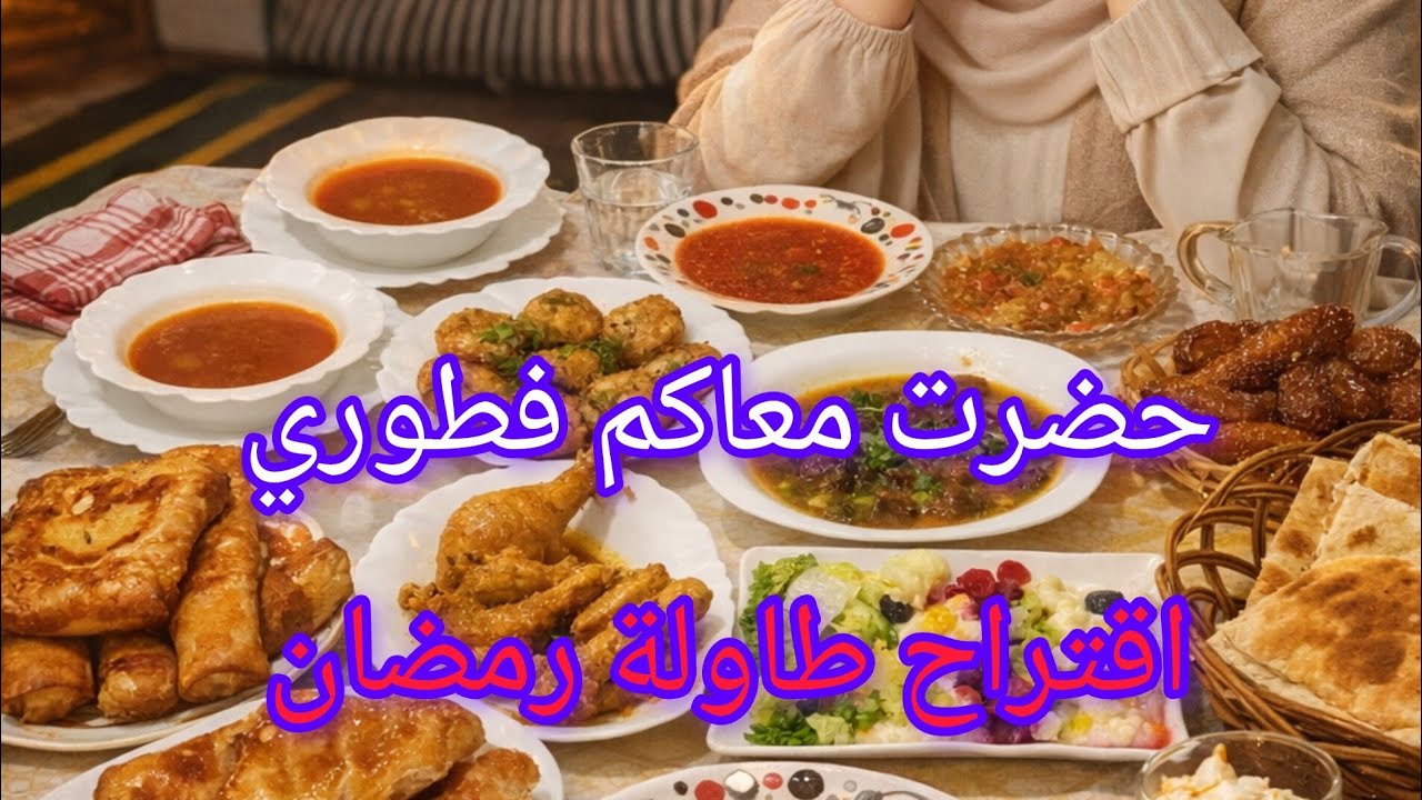 اقتراح طاولة افطاار اقتصادية وبنينة تهبل دخلتكم لكوزينتي وحضرت معاكم فطوري معقودة وسر باش متفتحش 