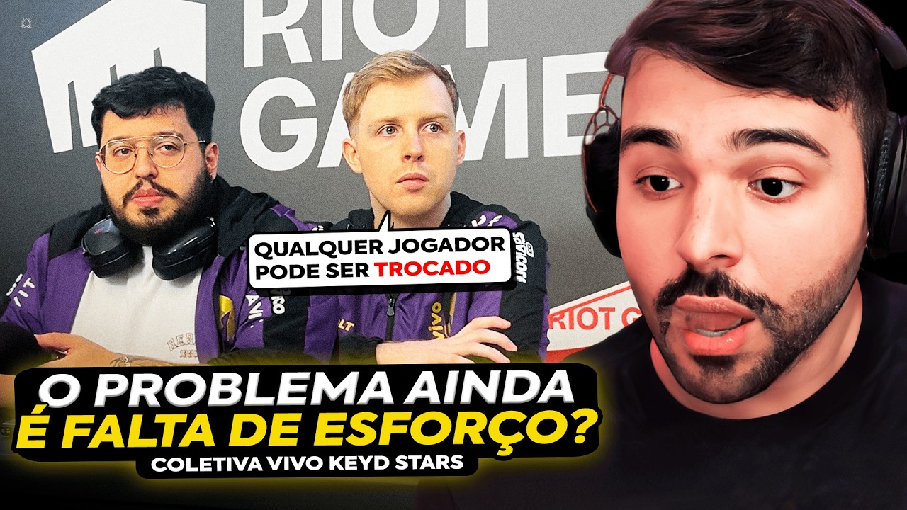 🚨 ISSO ERA O MELHOR QUE A VIVO KEYD PODIA OFERECER? MINERVA REAGE A COLETIVA PÓS DERROTA PRA LOUD