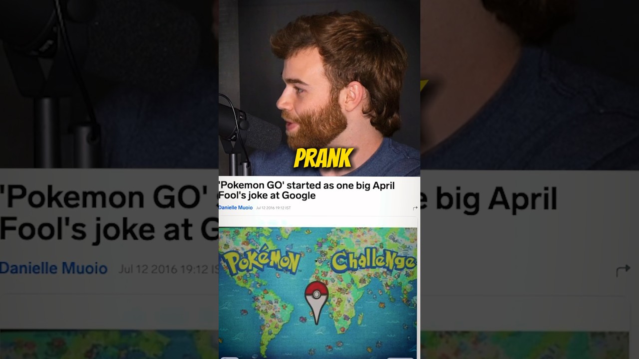 Pokemon Go is a PRANK?! #pikachu #googlemaps #aprilfools #mobilegame #ashketchum