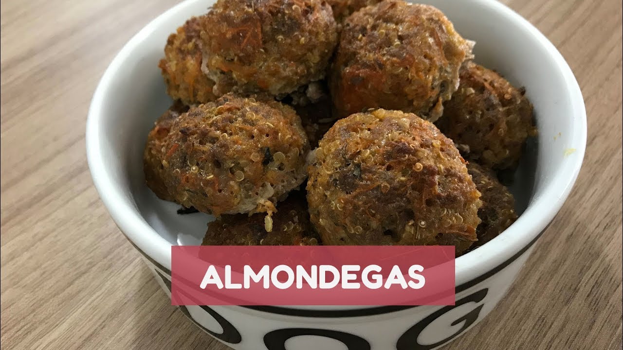 Receita de almôndegas para cães