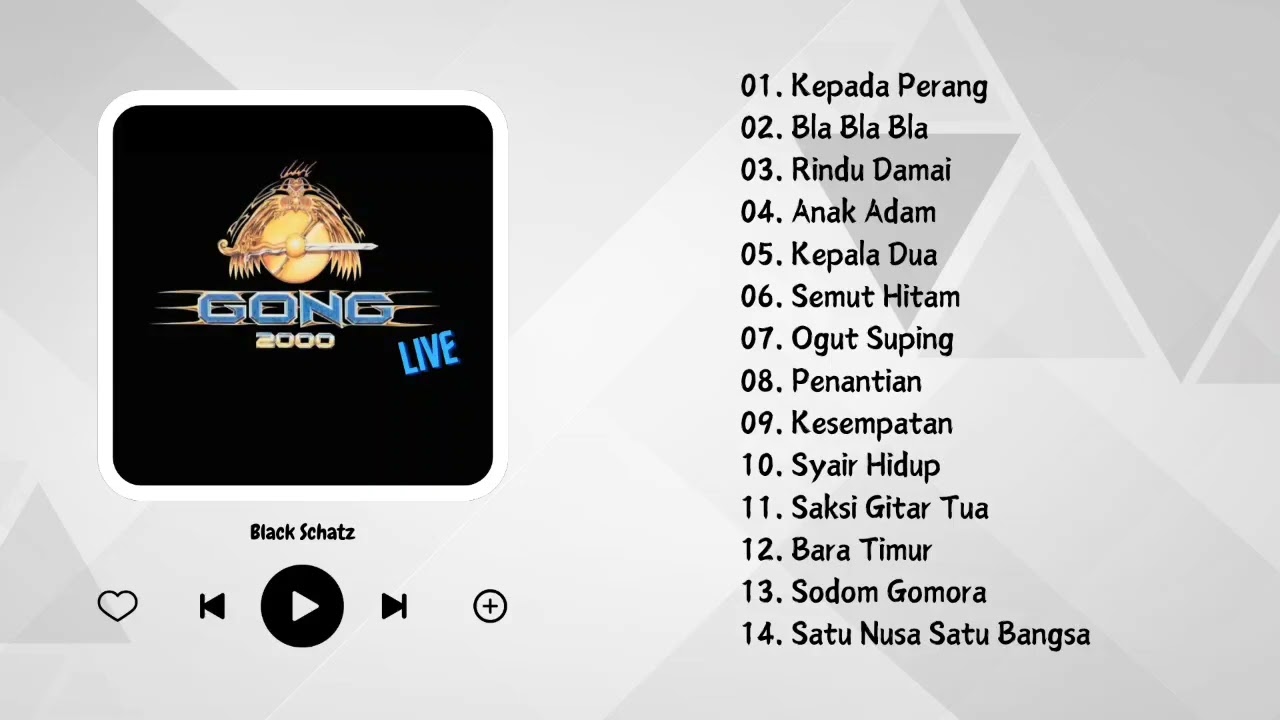 Gong 2000 - Live Konser (Full Album & HQ Audio)