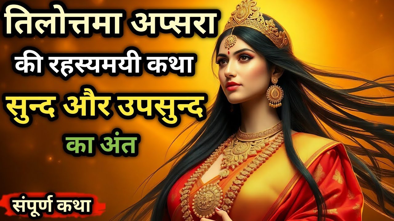 तिलोत्तमा अप्सरा की रहस्यमयी कथा | कैसे हुआ सुन्द-उपसुन्द का अंत? | Hindu Mythology Story 