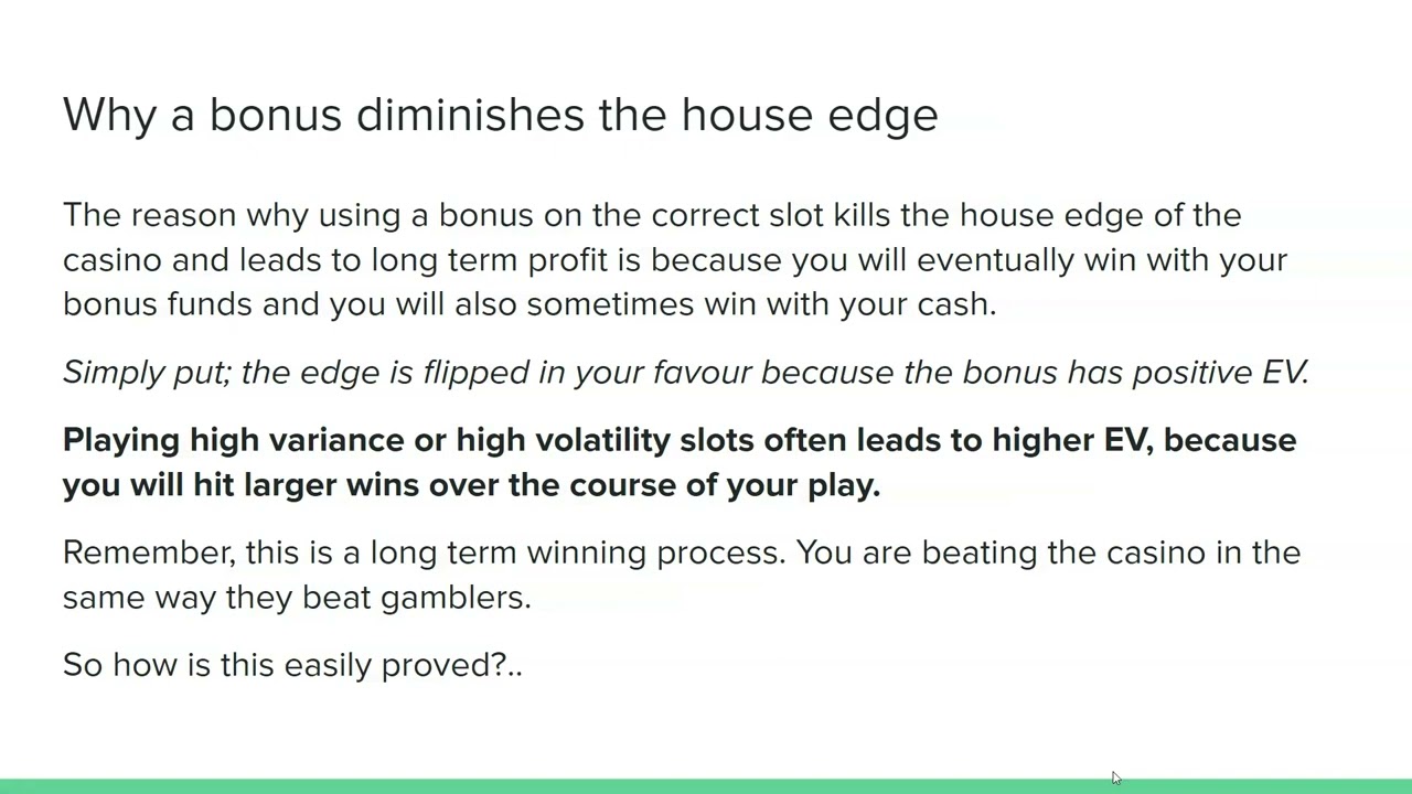 Casino EV And Bonus/Offer Bagging; How It Works