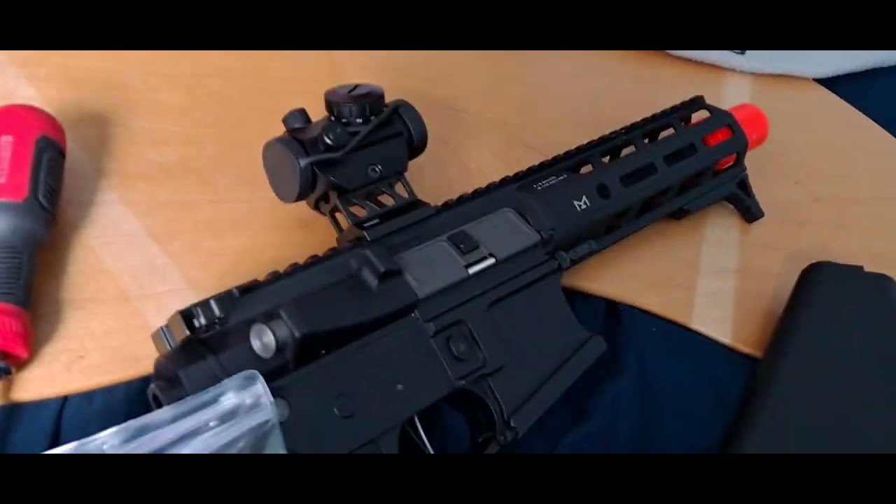 How to install a stubby stock on the G&G ARP9/ARP556