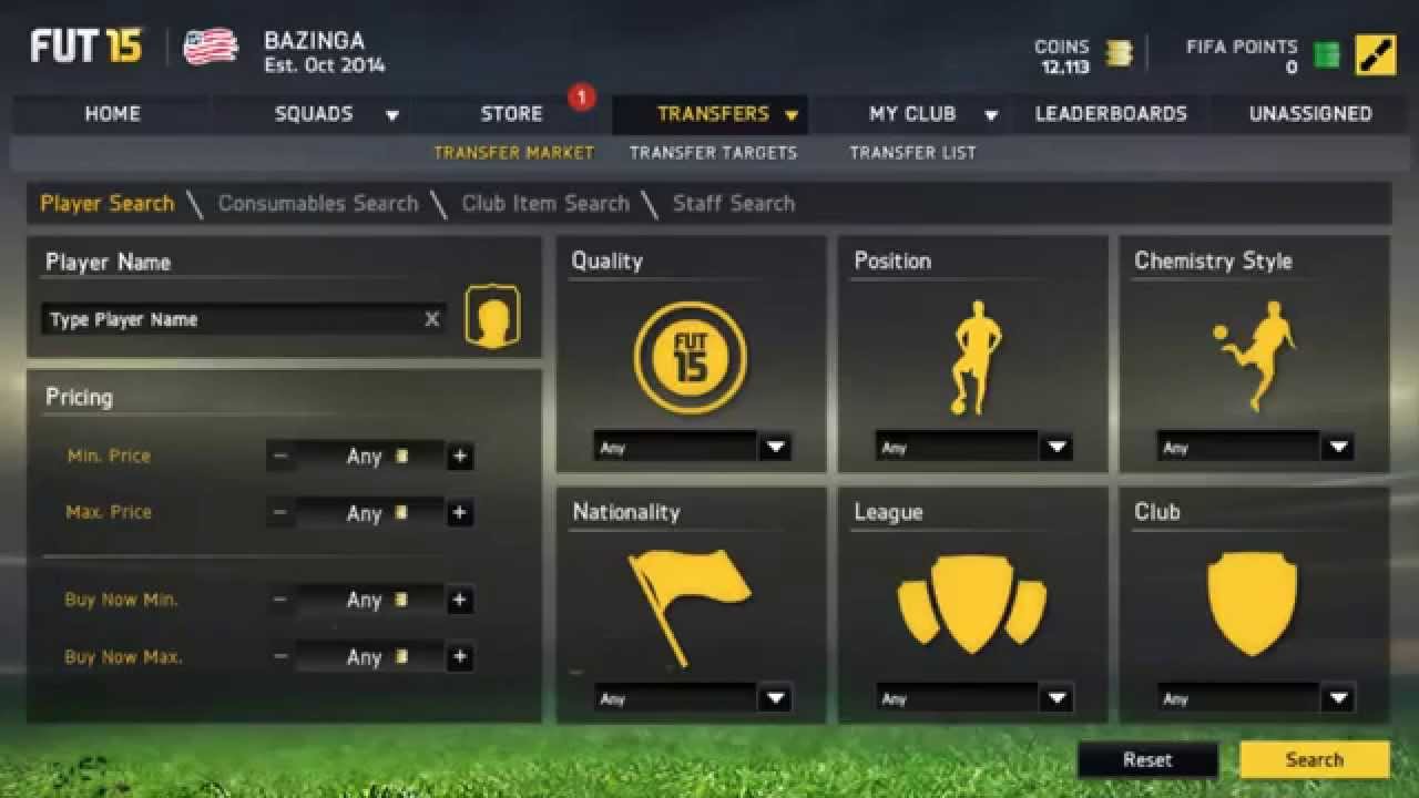 FIFA 15: MAKE COINS QUICKLY (Trading Method)