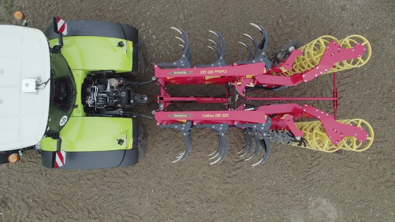 QuickStart - Väderstad Cultus HD 425-525 - Connecting to tractor