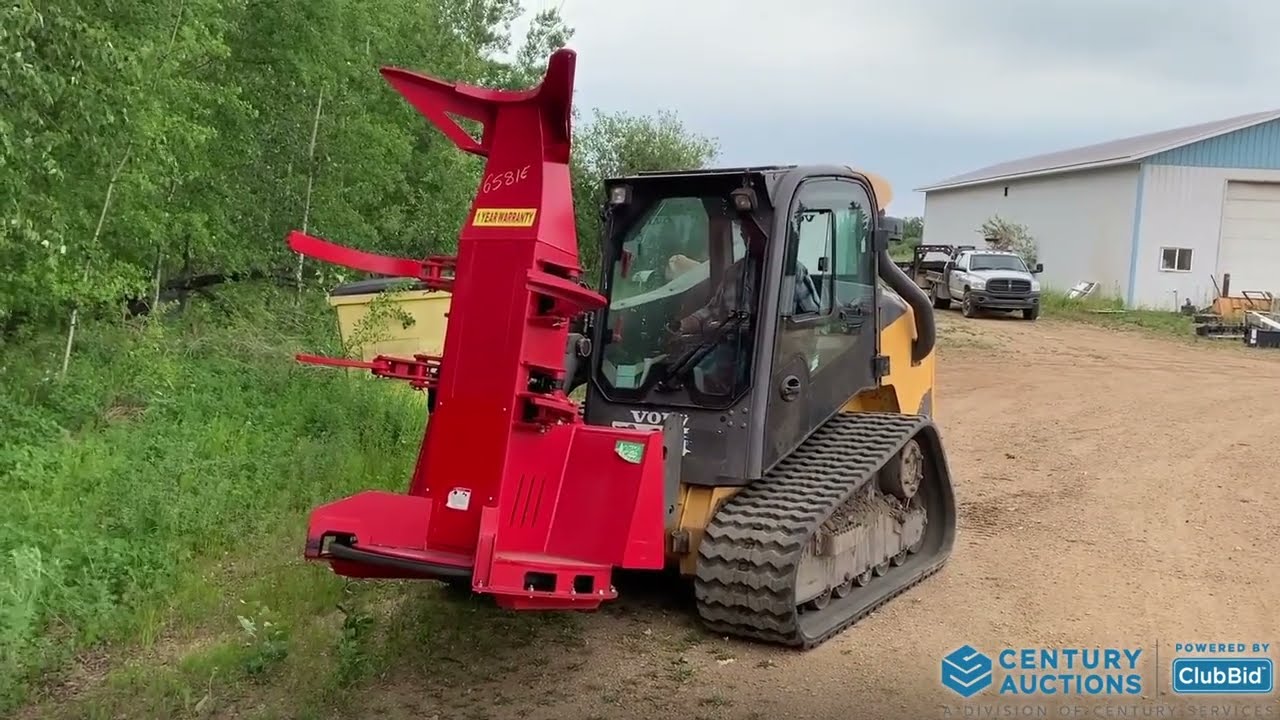 Lot #2500: Raytree RMFB41 Skid Steer Feller Buncher | Unreserved Public Auction Closes June 26