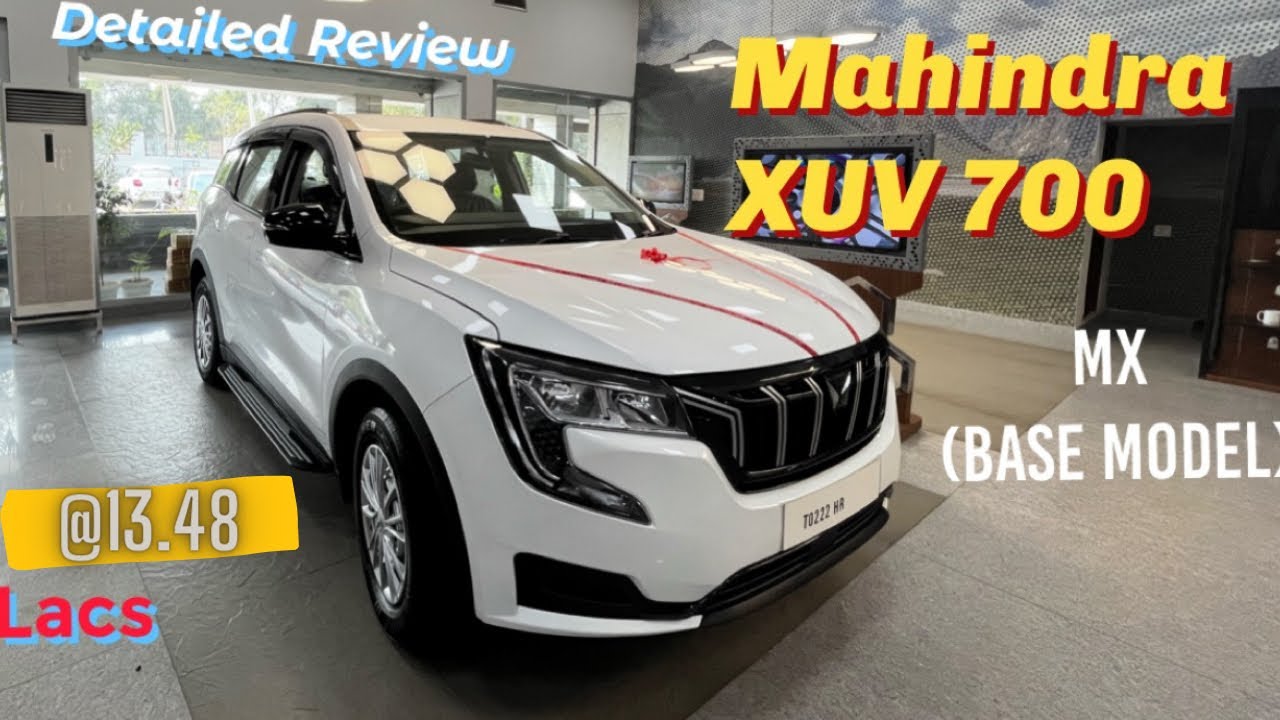 Mahindra XUV 700 (Base Model)|MX Diesel| Detailed Review and Price