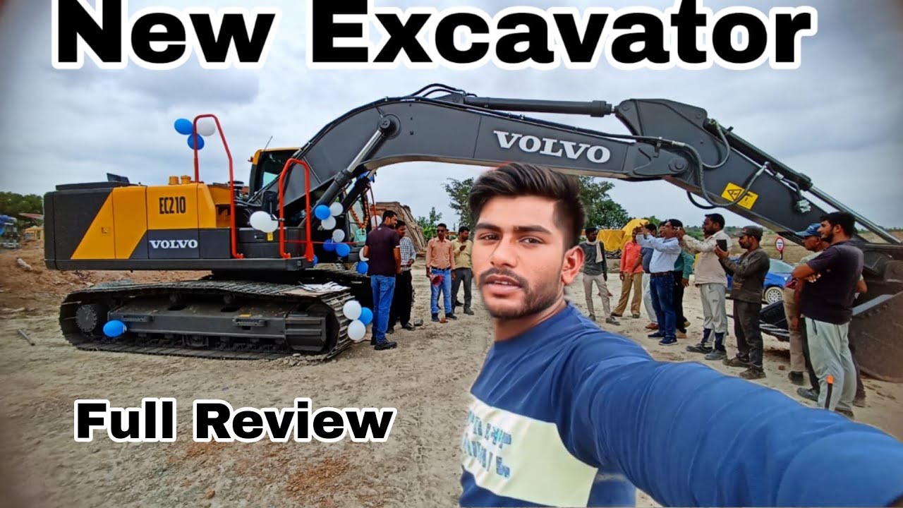 New Excavator Full Review | New Excavator Volvo 210 | Daily vlog 🚜