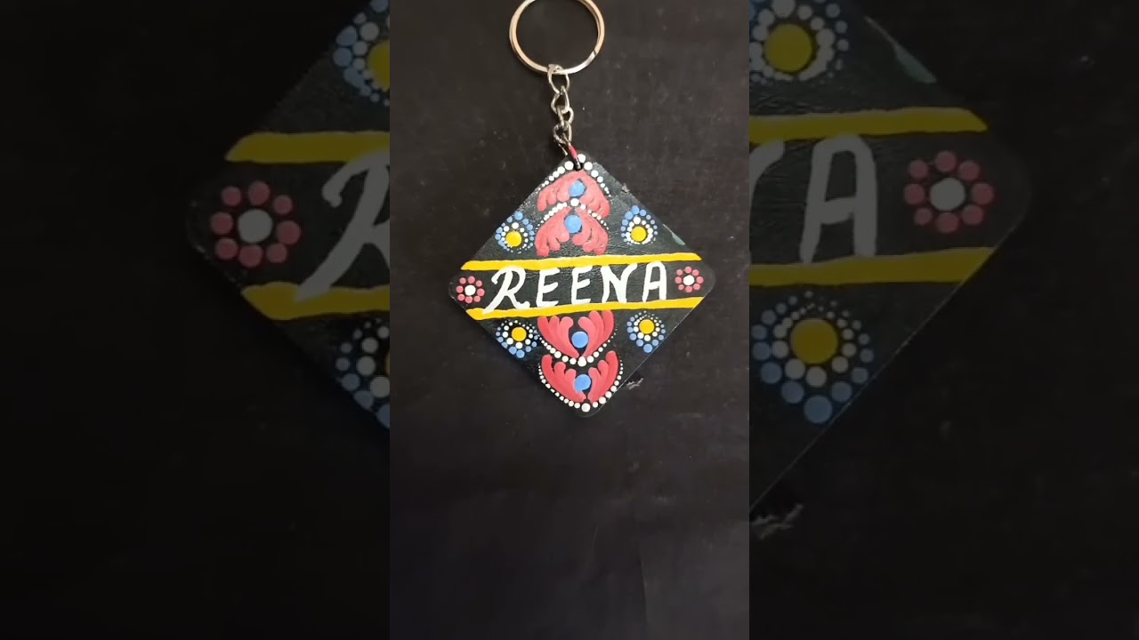 Handmade dotmandala keyhains Beautiful