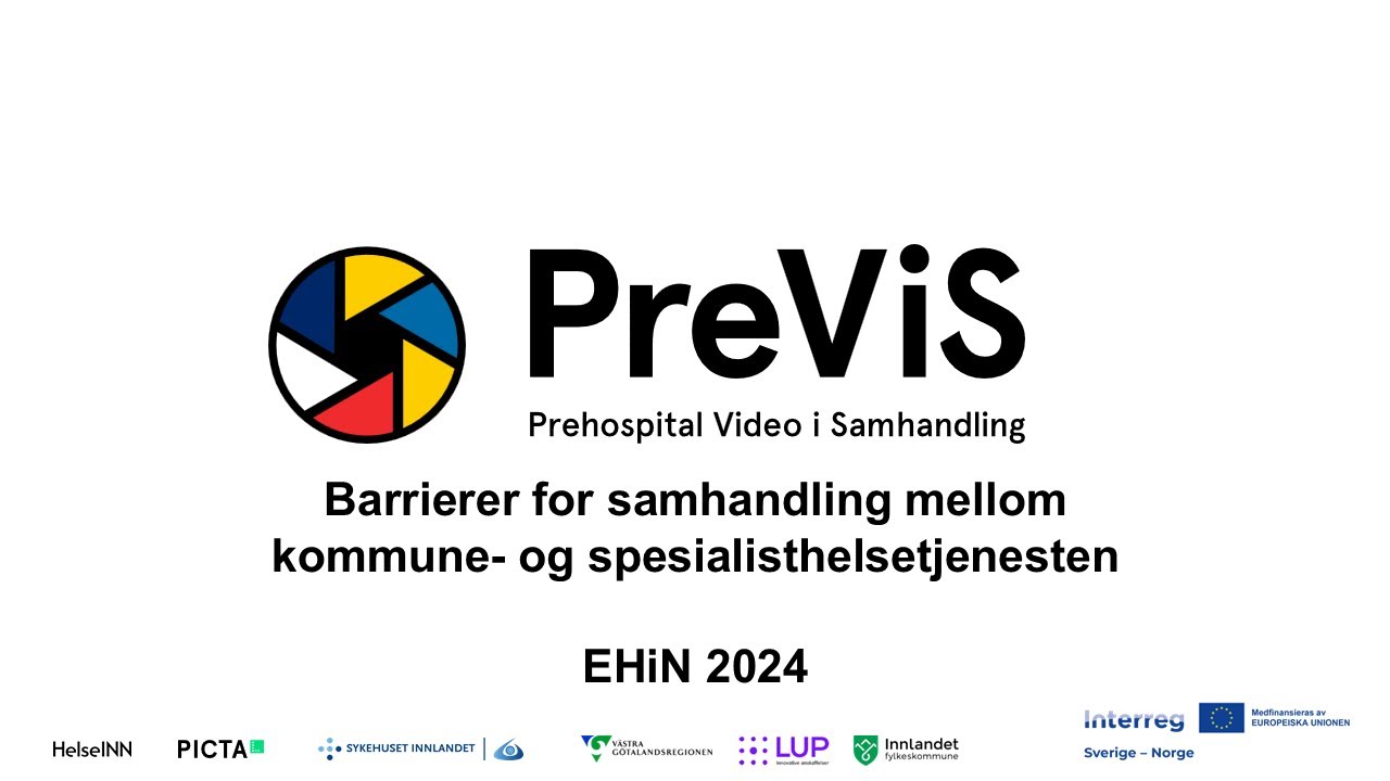 Barrierer for samhandling mellom kommune  og spesialisthelsetjenesten