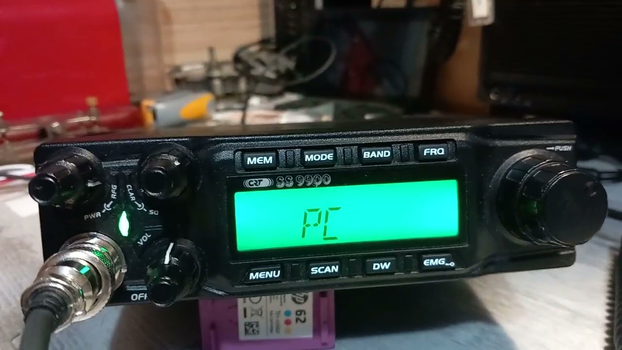 CRT 9900 programmation par pc