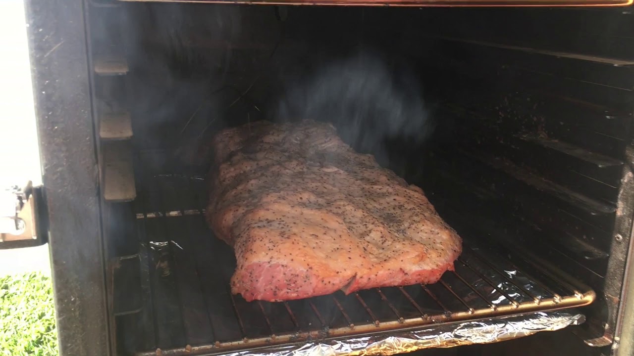 Smoked Brisket on Myron Mixon G9 Smoker
